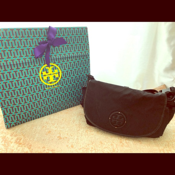 Tory Burch Handbags - Tory Burch Messenger Diaper Bag
